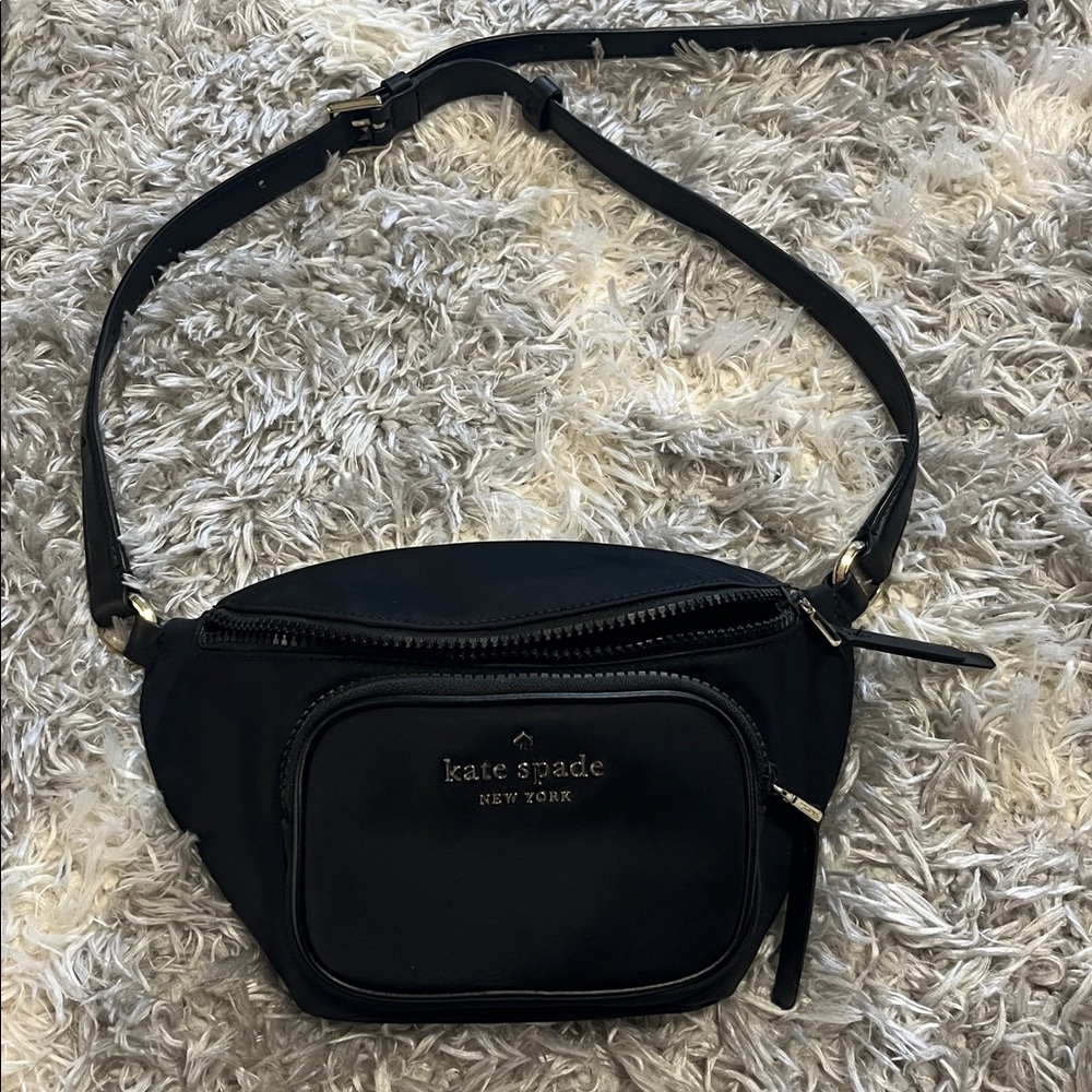 Kate Spade Black Waist Bag